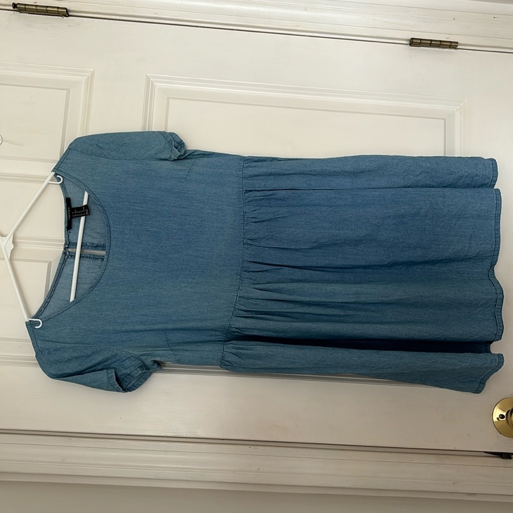 Forever 21 Faux Denim Dress